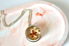 Load image into Gallery viewer, Floral Kaleidoscope Pendant Necklace
