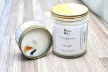 Load image into Gallery viewer, Cardamom & Ginger Natural Soy Wax Candle