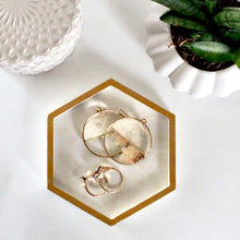 Load image into Gallery viewer, Small Hexagon Trinket Tray