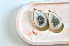 Load image into Gallery viewer, Teardrop Botanical Earrings