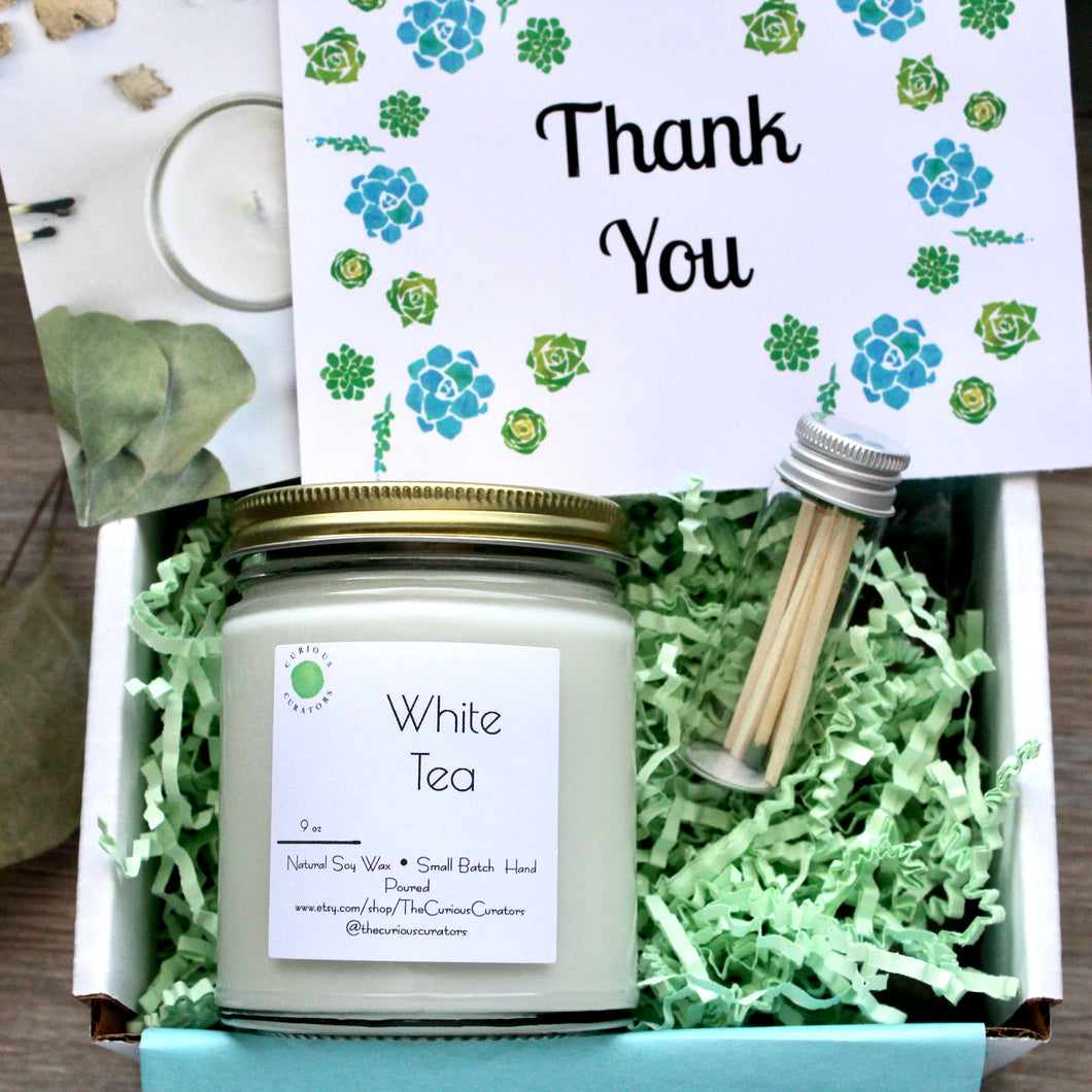 Scented Soy Candle Gift Box