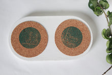 Load image into Gallery viewer, Blue Petal Concrete Trinket Tray Trinket Dish
