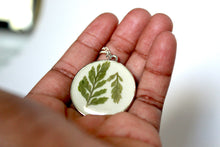 Load image into Gallery viewer, Fern Silver Pendant Necklace
