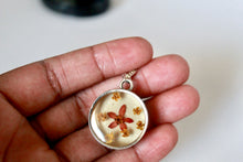 Load image into Gallery viewer, Floral Kaleidoscope Pendant Necklace
