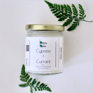 Cypress + Currant 100% Soy Wax Candle