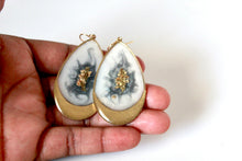 Load image into Gallery viewer, Teardrop Botanical Earrings
